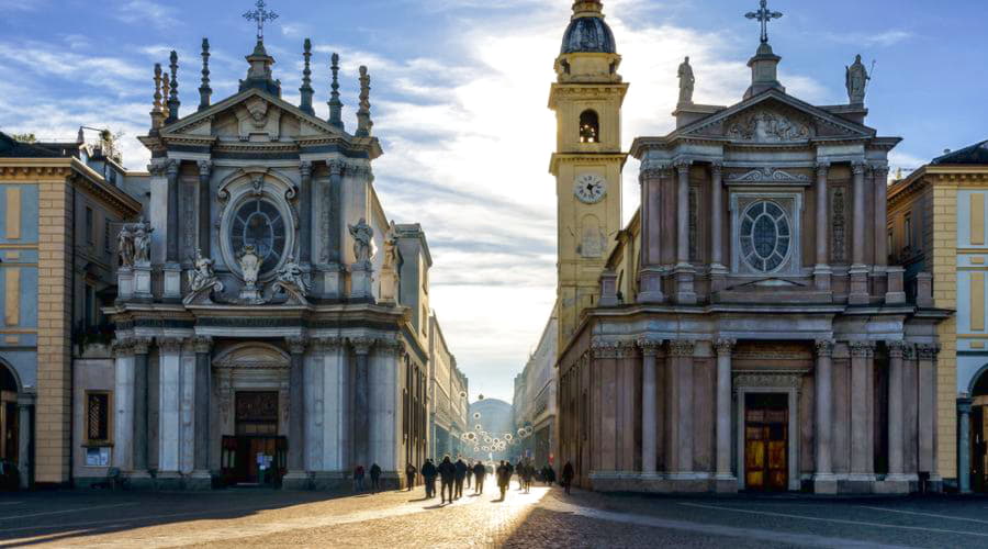 Meilleures offres de location de voitures à l'aéroport de Turin